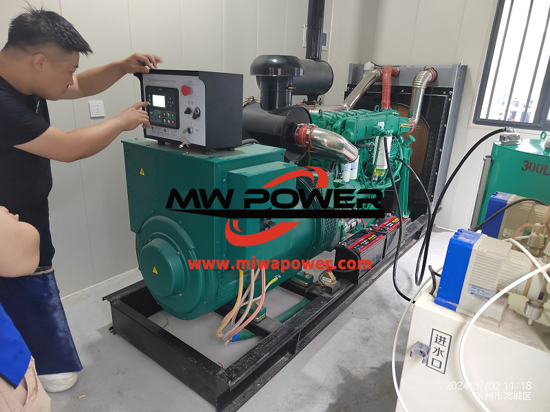 Weifang diesel generator sent to hospital.jpg