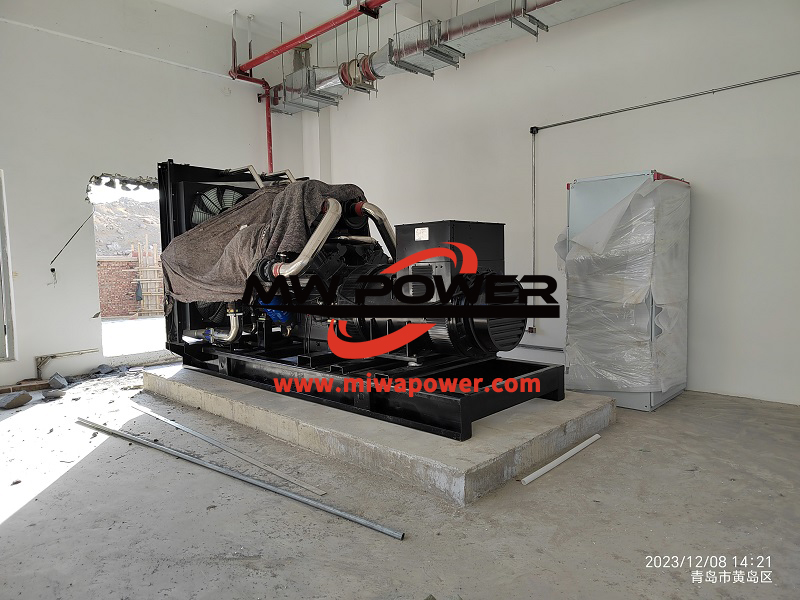 800KW Dongchai generator sent 