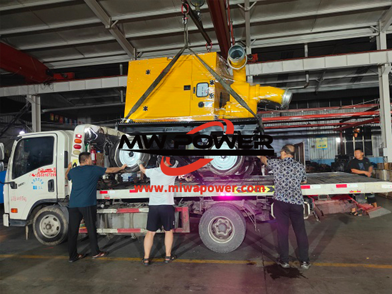 Meihua flood control pump truck sent.jpg