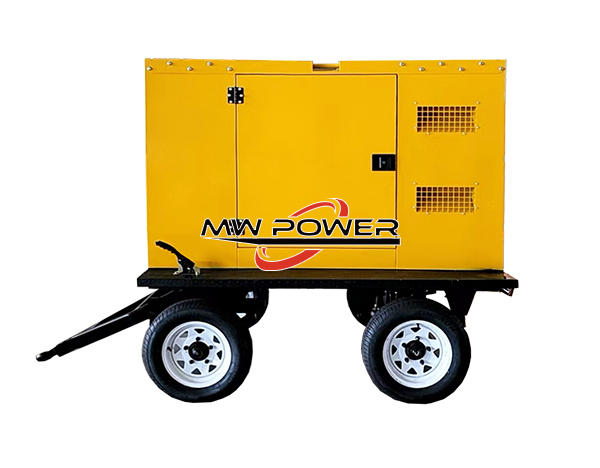 50KW mobile diesel generator set