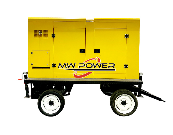200KW mobile diesel generator set