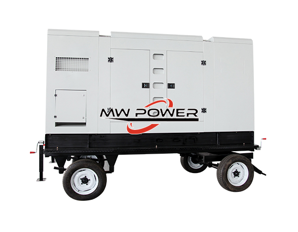 300KW mobile diesel generator set