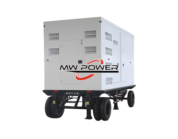 400KW mobile diesel generator set
