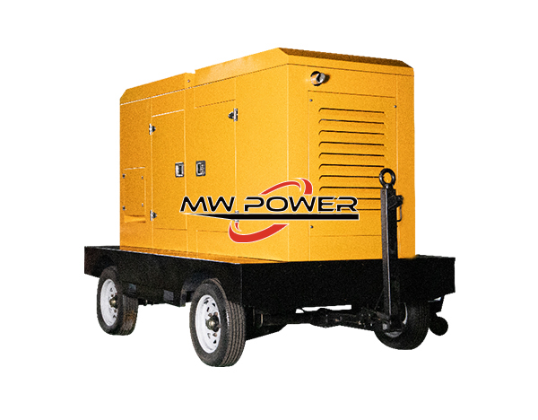 500KW mobile diesel generator set