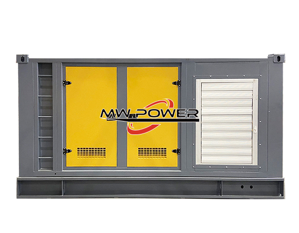 500KW box type generator set