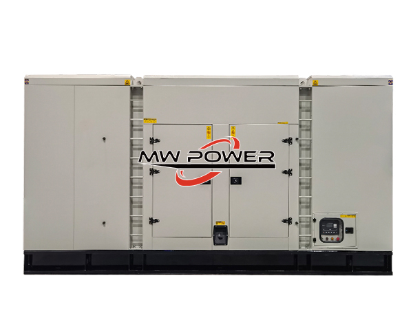 600KW box type generator set