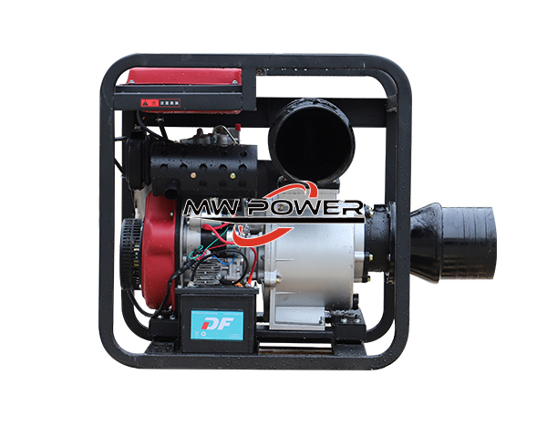 Small diesel water pump