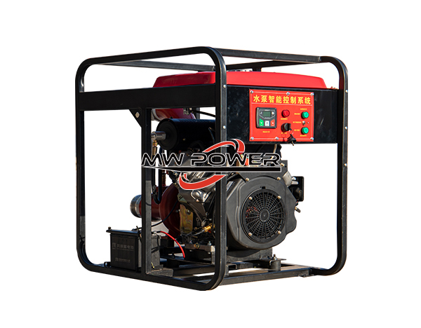 Small electronically controlled diesel water pump