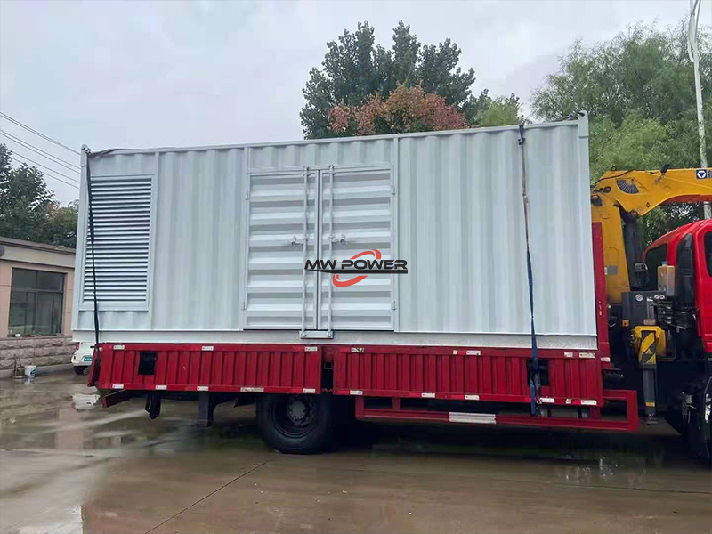 500kW Weichai generator set shipped to tire factory