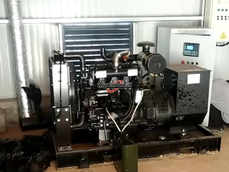 Weifang generator set installed abroad