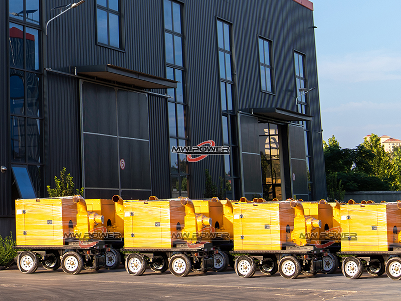 Sixteen flood control pump trucks shipped to Zhejiang