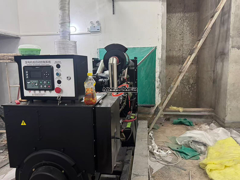 Installation and delivery of 200kw Meihua generator set