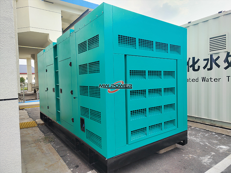 Weichai power generation units installed in the chemical plant