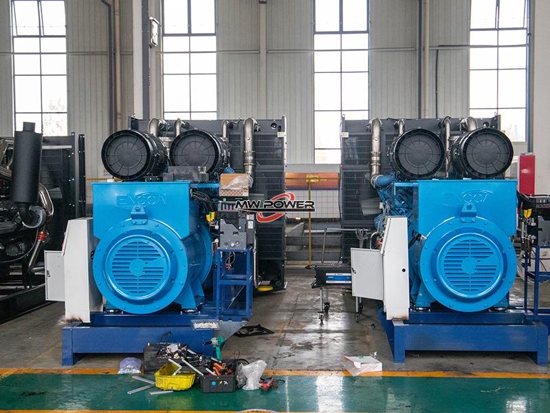 800kw Weichai generator set exported to Nigeria