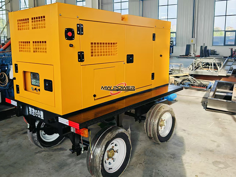 75kw Weichai generator set export to Russia