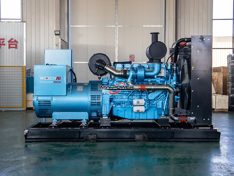400kw Weichai original generator set exported overseas