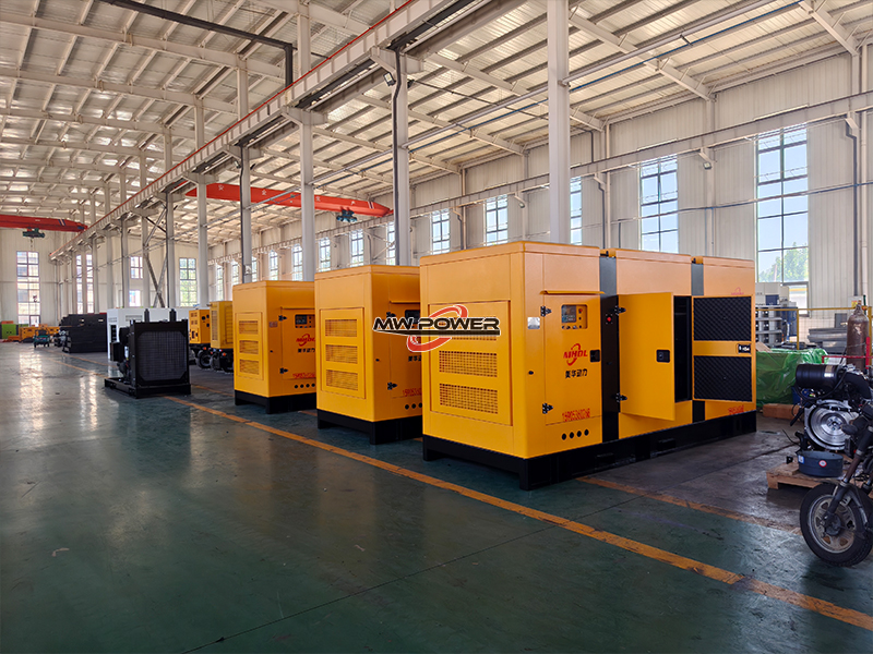 Three 400kw Weichai generator sets exported to Tanzania